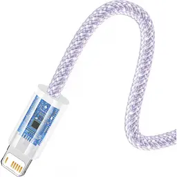 Кабель Baseus Dynamic Series Fast Charging Cable USB to Lightning 2.4A 1m CALD000405 Purple - мініатюра 3
