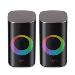 Стерео колонки ігрові HAVIT HV-SK212SE USB RGB Black HAVIT (28430-000) - мініатюра 3