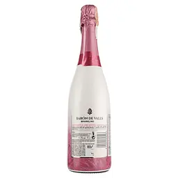 Вино ігристе Baron de Valls Ice Sparkling Rose, рожеве, напівсухе, 10%, 0,75 л - мініатюра 2