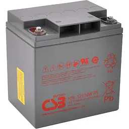 Акумулятор CSB AGM 12V (12V/28Ah/336Wh) (HRL12110WFR) [154015] - мініатюра 2