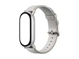 Ремінець Xiaomi до Band 10 Leather Strap Elephant Gray BHR07YLGL - мініатюра 3