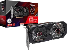 Відеокарта AMD Radeon RX 6500 XT 4GB ASRock Phantom Gaming D OC (RX6500XT PGD 4GO) Б/В
