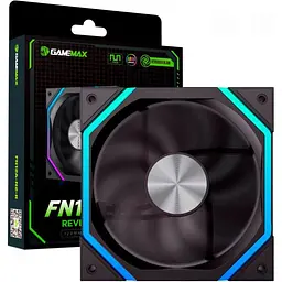 Вентилятор GameMax FN12A N2 120мм Reverse (FN12A-N2-R) Black - мініатюра 2