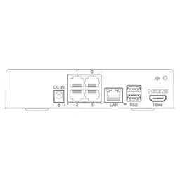 IP-відеореєстратор 4-канальний 8Mp TVT TD-3004H1-4P-A1L (40-64) з 4 портами PoE (77-00464) - мініатюра 2
