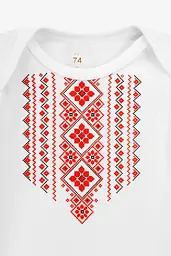 Бодi для малюків Baby Life 929 86 см Біло-червоний (2000990742377D) shop (2000990742377) - мініатюра 2
