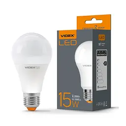 Лампочка Videx A65e 15W E27 3000K (VL-A65e-15273) - мініатюра 2
