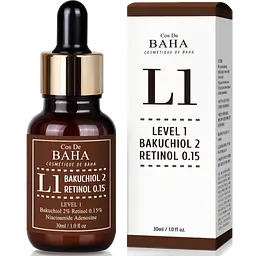 Сироватка для обличчя Cos De BAHA L1 Bakuchiol & Retinol Serum 30 мл - мініатюра 2