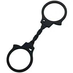 Силіконові наручники Toyz4lovers Boss Realistic OS чорний
