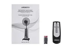 Вентилятор підлоговий FNM-X2G Black/Gold ARDESTO teh0024529 - мініатюра 3
