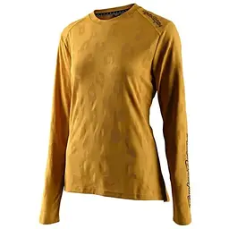 Велоджерсі Troy Lee Designs Wmns Lilium LS Jersey JacqGuard Honeybee Yellow S (1106-358419012)