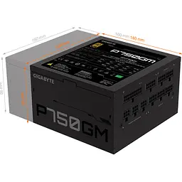 Блок живлення Gigabyte P750GM 750W (GP-P750GM) [93736] - мініатюра 8