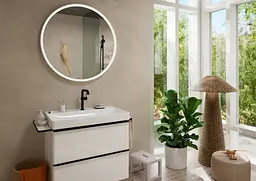 Змішувач для умивальника Hansgrohe Tecturis S CoolStart EcoSmart+ з д/к push-open matt black 73360670 - мініатюра 2