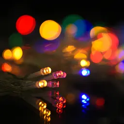 Електрогірлянда Yes! Fun нитка 70 LED статична 4.9 м різнокольорова (975058) - мініатюра 6