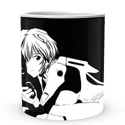 Кухоль GeekLand Evangelion Євангеліон Рей EVA 002.23 330 мл білий - мініатюра 2