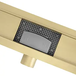 Душовий канал Rea Neox 50 см brushed gold REA-G4891 - мініатюра 3