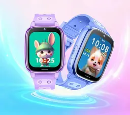 Смарт годинник дитячий Lemfo D57 з GPS трекером, 4G SIM-картою, відеодзвінками, прослуховуванням, геозоною та кнопкою SOS Синій - мініатюра 6