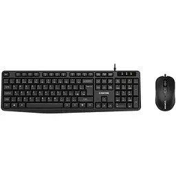 Комплект (клавіатура + миша) Canyon USB Black (CNE-CSET1-RU)