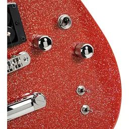 Електрогітара Cort MBM-2H Sustainiac Red Sparkle - мініатюра 7