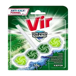 Туалетный блок Vir Total Power Guard Хвоя 55 г (3801003002162)