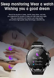 Смарт-годинник з навушниками Lemfo Q11 Black (18755-hbr) - мініатюра 8