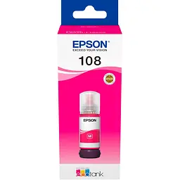 Контейнер з чорнилом Epson 108 EcoTank Magenta для L8050/L18050 - мініатюра 2