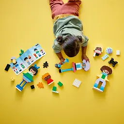 Конструктор LEGO DUPLO Конструктор людей із сильними емоціями 71 деталь (10423) - мініатюра 6