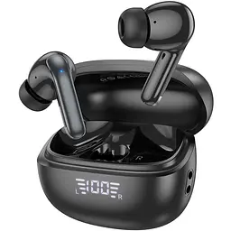 Навушники Hoco EQ5 Energy TWS з шумозаглушенням ANC+ENC |BT5.3, 40/300mAh, 7h| black