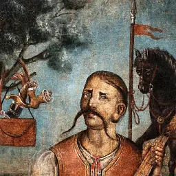 Інтер'єрна картина Козак Мамай - символ української свободи (1701-1800), Україна, істория, 60×45 см (id6921) - мініатюра 6