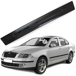 Зимова Накладка На Skoda Octavia A5 З 05-10 / До Рестайлінгу / Глянець Бампер FLY