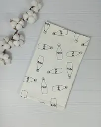 Набір пелюшок a.l.babybox Бавовна 50х80/100х80 см 3 шт. Різнокольоровий (NA 18168585) - мініатюра 4