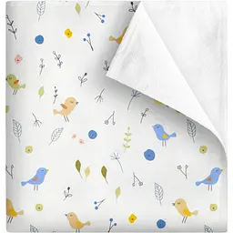 Пелюшка багаторазова Cosas непромокаюча Goldensongbirds 70х120 см (Diaper_GoldenSongbirds_70x120)
