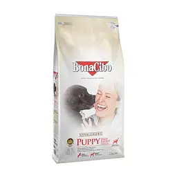 Сухий корм для собак BonaCibo Puppy High Energy Chicken&Rice with Anchovy 15 кг (BC405741)