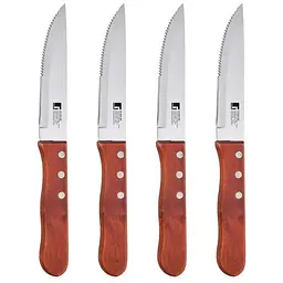Набір ножів Bergner Bbq lovers для стейків, 4 предмети (BG-40201-MM)