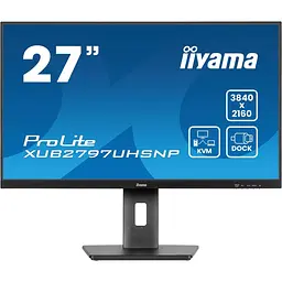 Монітор 27" Iiyama XUB2797UHSNP-B1 UHD IPS 60Hz (XUB2797UHSNP-B1)