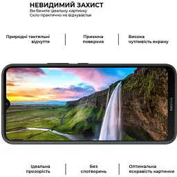 Скло захисне Armorstandart Pro Nokia C21 Plus Black (ARM62198) - мініатюра 3