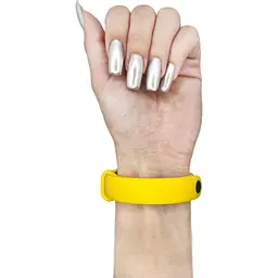 Силіконовий ремінець BeCover для Xiaomi Mi Smart Band 9 Yellow (711957) - мініатюра 5