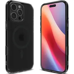 Прозорий чохол Spigen Ultra Hybrid T (MagFit + Camera Control) Frost Black для iPhone 16 Pro (ACS08514) - мініатюра 2