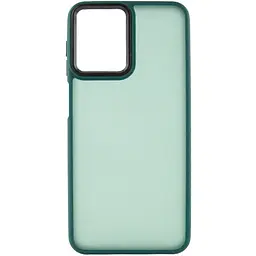 Чохол TPU+PC Lyon Frosted для Motorola Moto E13 Green - мініатюра 2