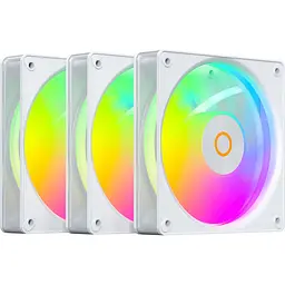 Комплект корпусних вентиляторів Ocypus Gamma F12 Elite ARGB White (GAMMA-F12-WH3AM00E-GL) [165796]