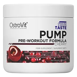 Предтренувальний комплекс Pump, 300 грам Вишня OstroVit fit0014623