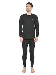 Комплект чоловічий (Кальсоні+Футболка довгий рукав) Thermal set LUX Cott's Wool меланжевий L
