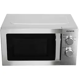 Мікрохвильова піч AIWA NAMICOOK SILVER20 MW-200SL 20л/ 700Вт/ мех.управл../срібна