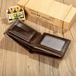 Чоловічий шкіряний гаманець Vintage 9х11х2.5 см acs0015023 - мініатюра 4