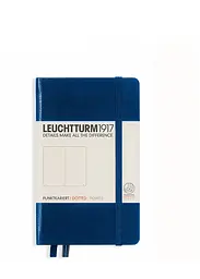 Блокнот Leuchtturm1917 Кишеньковий, темно-синій, крапка (342921)