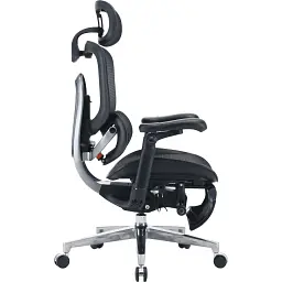 Офісне крісло Sihoo C500 V2, Black, з підставкою для ног (C500-V2-B101-JT) - мініатюра 3