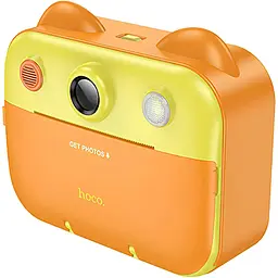 Фотокамера Hoco DV204 Dual Camera Printing Yellow дитяча [153302]