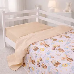 Комплект постільної білизни MirSon бязь Kids Time Sky Friends 2x143x210 см (2200012564677) - мініатюра 5