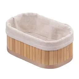 Кошик Ardesto Midori 17х10х7 см бамбук бавовна (AR0943) - мініатюра 3