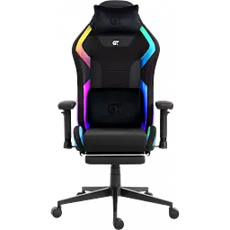 Геймерське крісло GT Racer X-2403 Black RGB - мініатюра 1