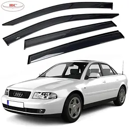 Дефлектори вікон вітровики HIC для Audi A4 (B5) 1995-2000 Седан Оригінал (AU05)
